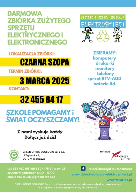 Zbiórka elektrośmieci do 14 marca 