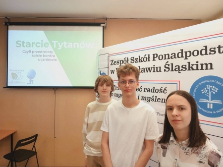 ''Starcie Tytanów - czyli przedmioty ścisłe kontra uczniowie''