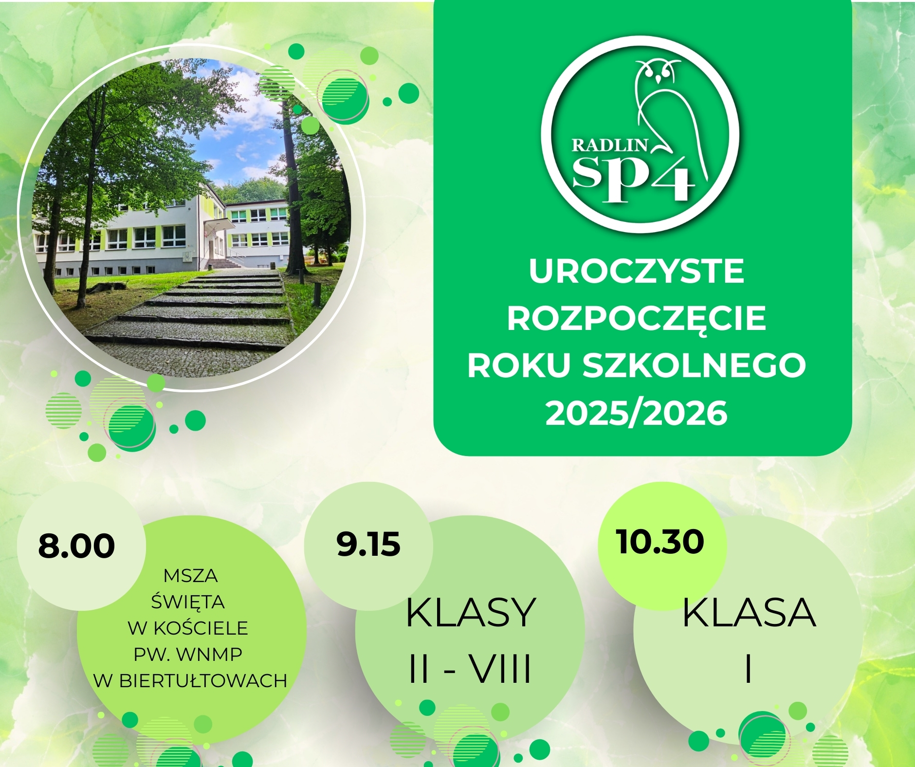 Uroczyste Rozpoczęcie Roku Szkolnego 2025/2026