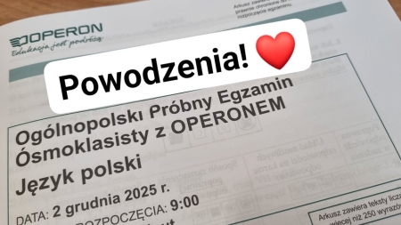 Próbne egzaminy ósmoklasisty