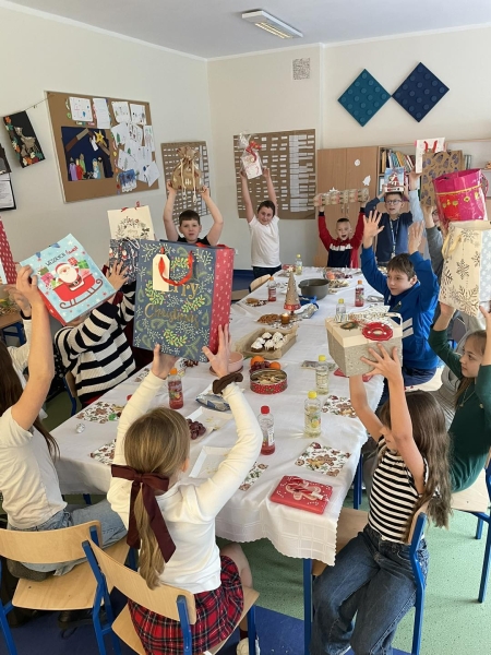 Wigilijka w klasie 4a 