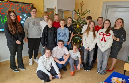 Wigilijka w klasie 6a