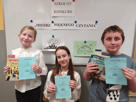 Szkolny konkurs pięknego czytania dla klasa 4 
