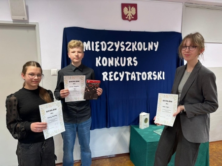 Miejski Konkurs Recytatorski 
