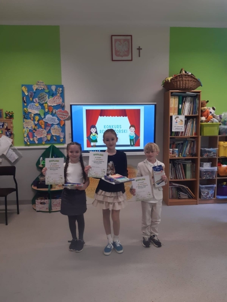 Konkurs Recytatorski klas 1-3