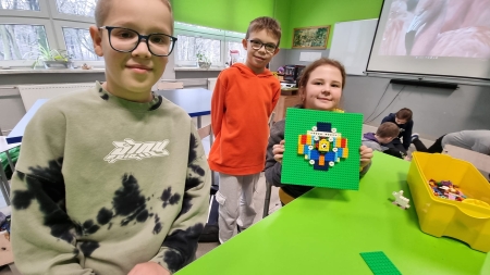 LEGO i lekcja wychowawcza w klasie 4b